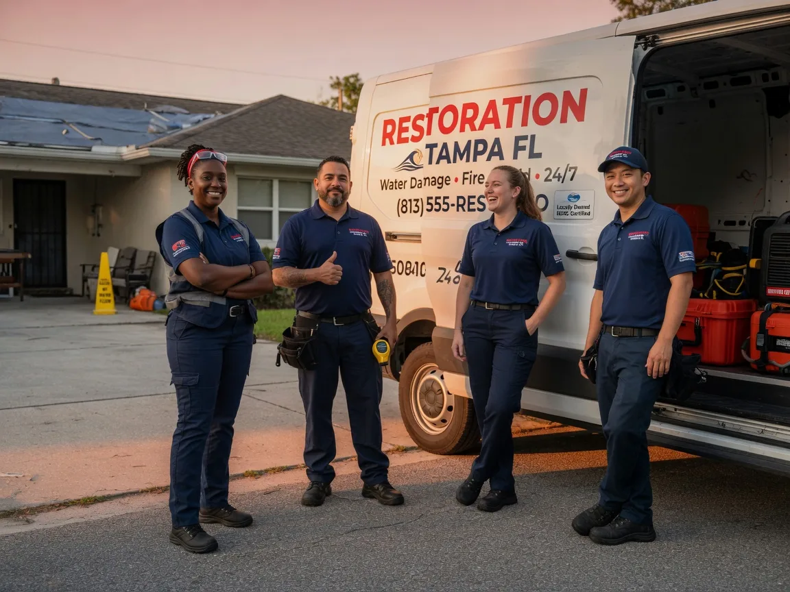 Water Damage Restoration company in Termo, CA